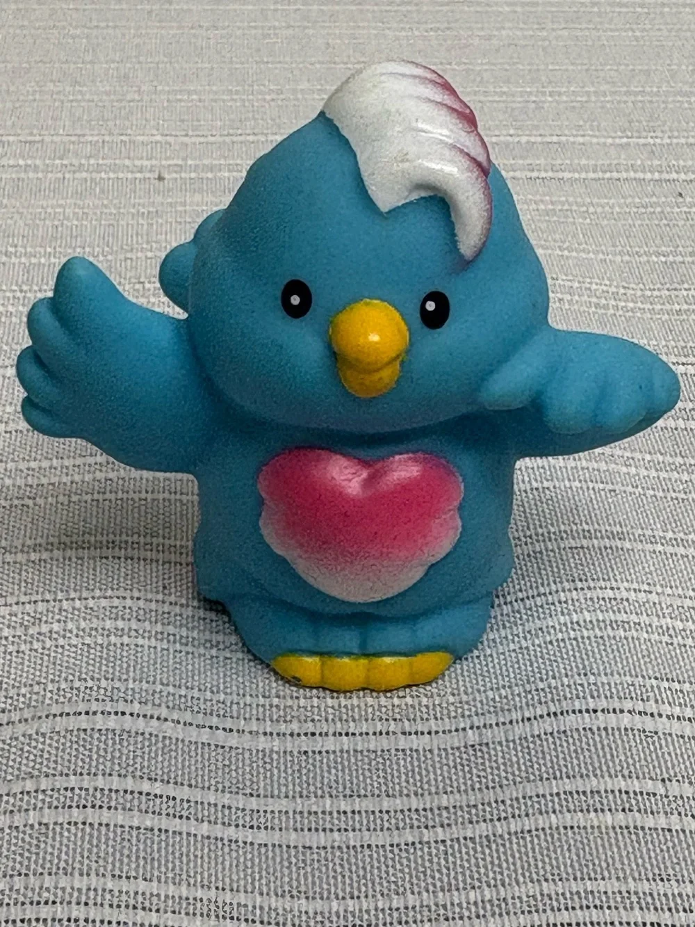 Vintage 2001 Fisher Price Little People Blue Bird Figure